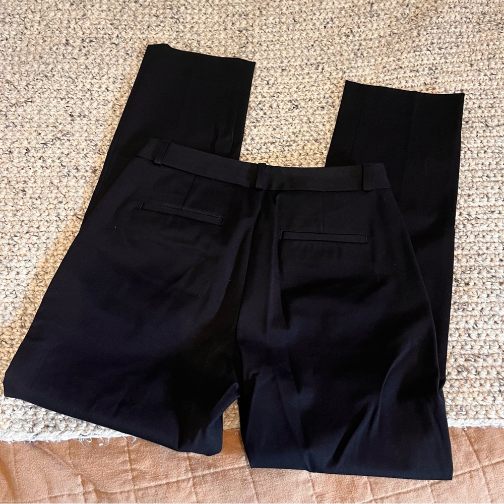 Banana Republic black suit pants Ryan fit size 6 - Picture 2 of 7